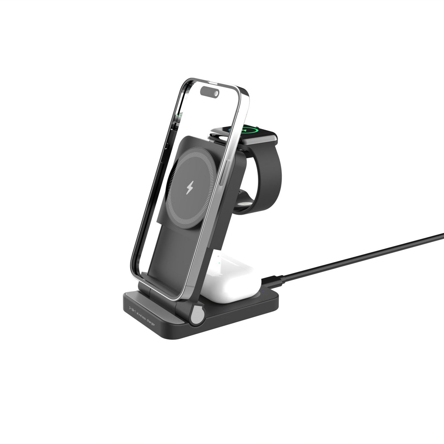 SENGiMC M02 Flodable 3-in-1 Magnetic Wireless Charger